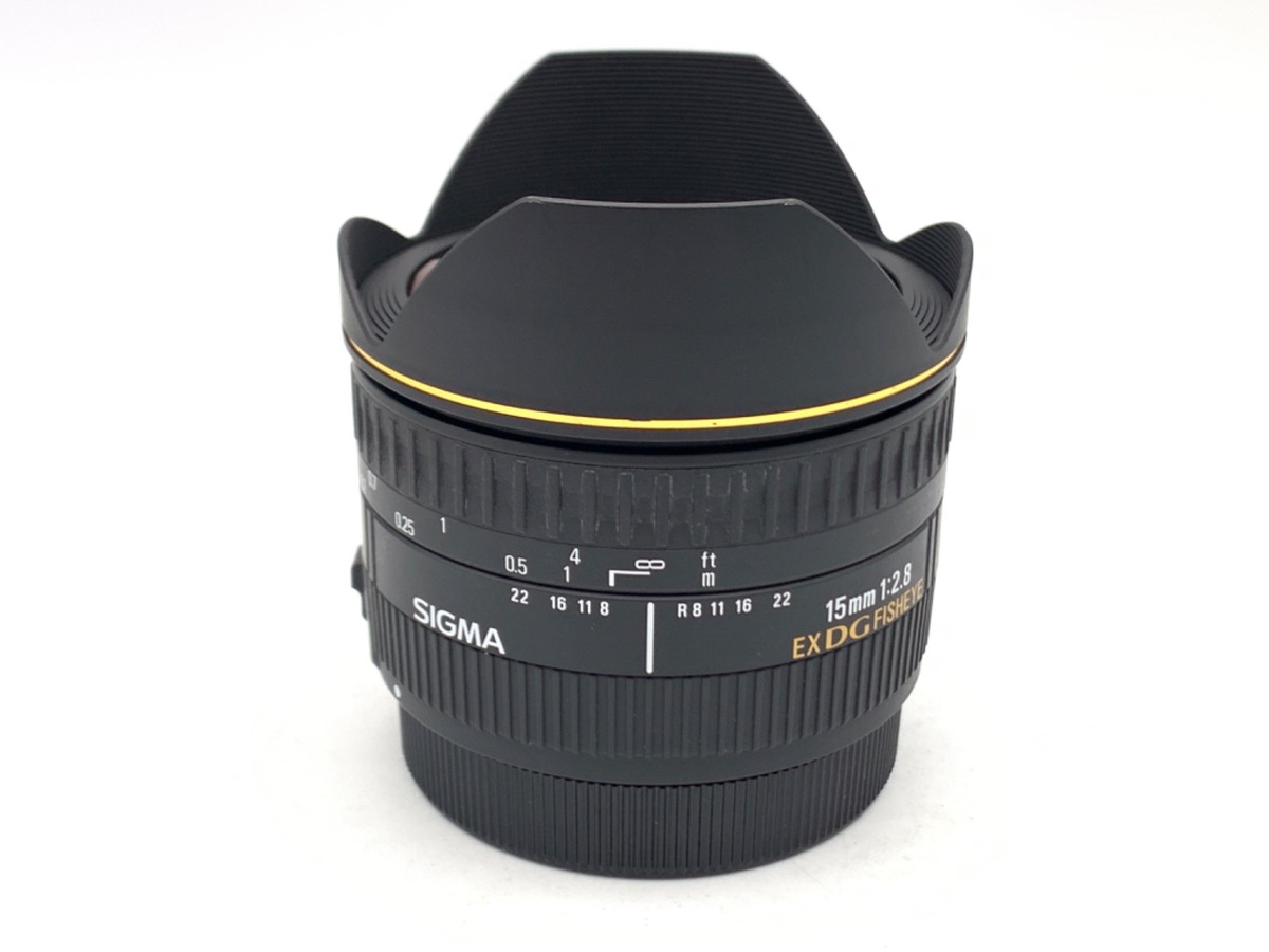 中古】シグマ 15mm F2.8 EX DG DIAGONAL FISHEYE キヤノン用 在庫一覧