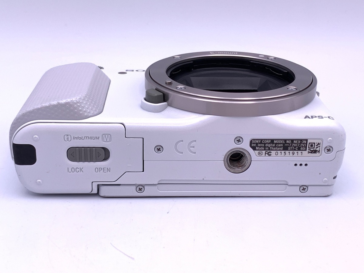 中古：B(並品)】ソニー α NEX-3 ボディ ホワイト | 2449730013696