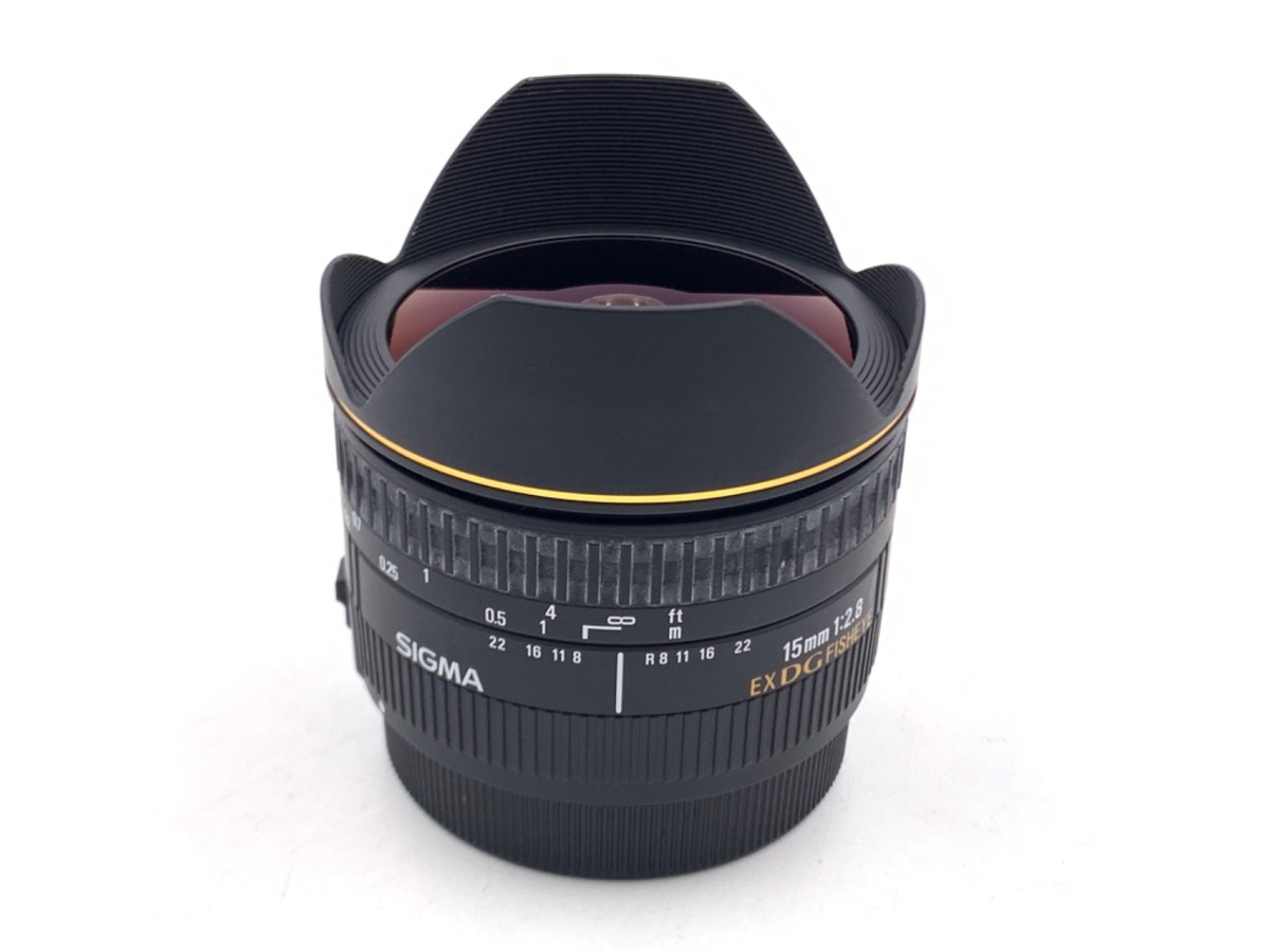 15mm F2.8 EX DG DIAGONAL FISHEYE (ｷﾔﾉﾝ AF) 中古価格比較 - 価格.com