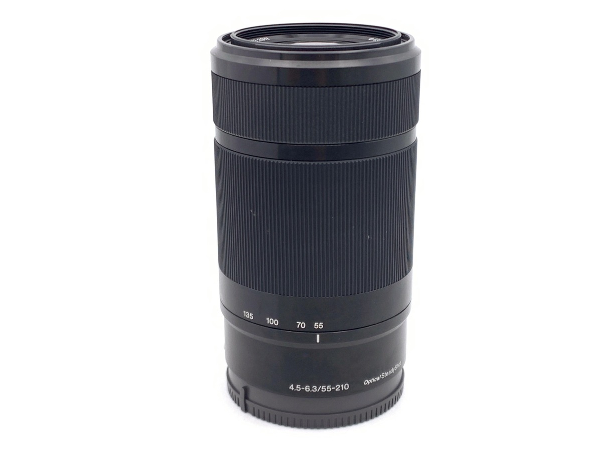 SONY 55-210mm ズームレンズ 中古B品 カビ無し 中古：B(並品)】ソニー E 55-210mm F4.5-6.3 OSS [SEL55210B] ブラック