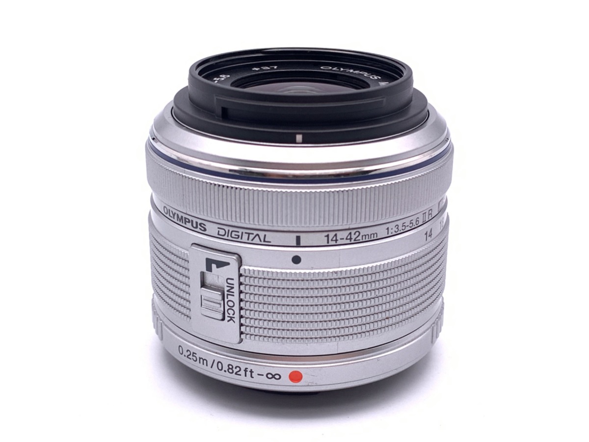 【カビあり】OLYMPUS M.ZUIKO 14-42mm ii R シルバー M.ZUIKO DIGITAL 14-42mm F3.5-5.6 II R [シルバー] 中古価格比較