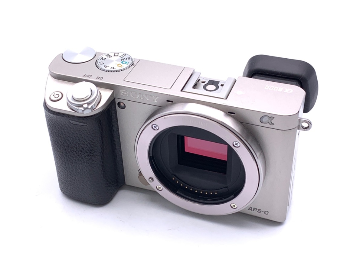 中古：B(並品)】ソニー α6000 ボディ シルバー [ILCE-6000 S