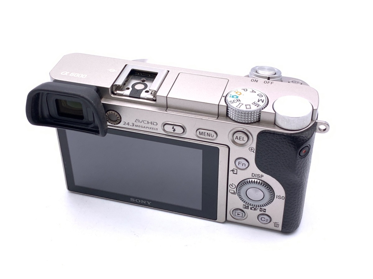 中古：B(並品)】ソニー α6000 ボディ シルバー [ILCE-6000 S