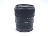 中古】ソニー E 15mm F1.4 G [SEL15F14G] 在庫一覧｜カメラのキタムラ