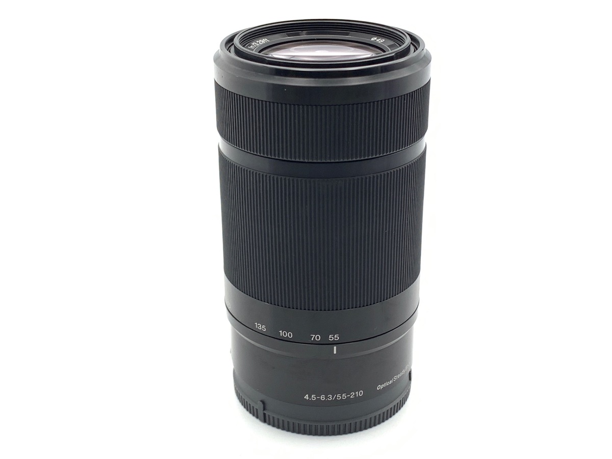SONY 55-210mm ズームレンズ 中古B品 カビ無し 中古：B(並品)】ソニー E 55-210mm F4.5-6.3 OSS [SEL55210B] ブラック
