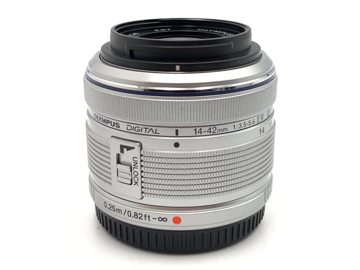 中古】オリンパス M.ZUIKO DIGITAL 14-42mm F3.5-5.6 II R シルバー