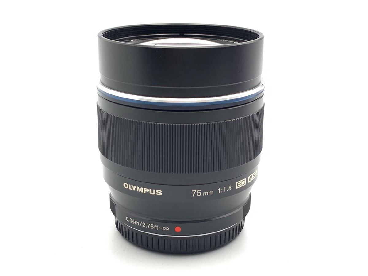 中古】オリンパス M.ZUIKO DIGITAL ED 75mm F1.8 ブラック 在庫一覧