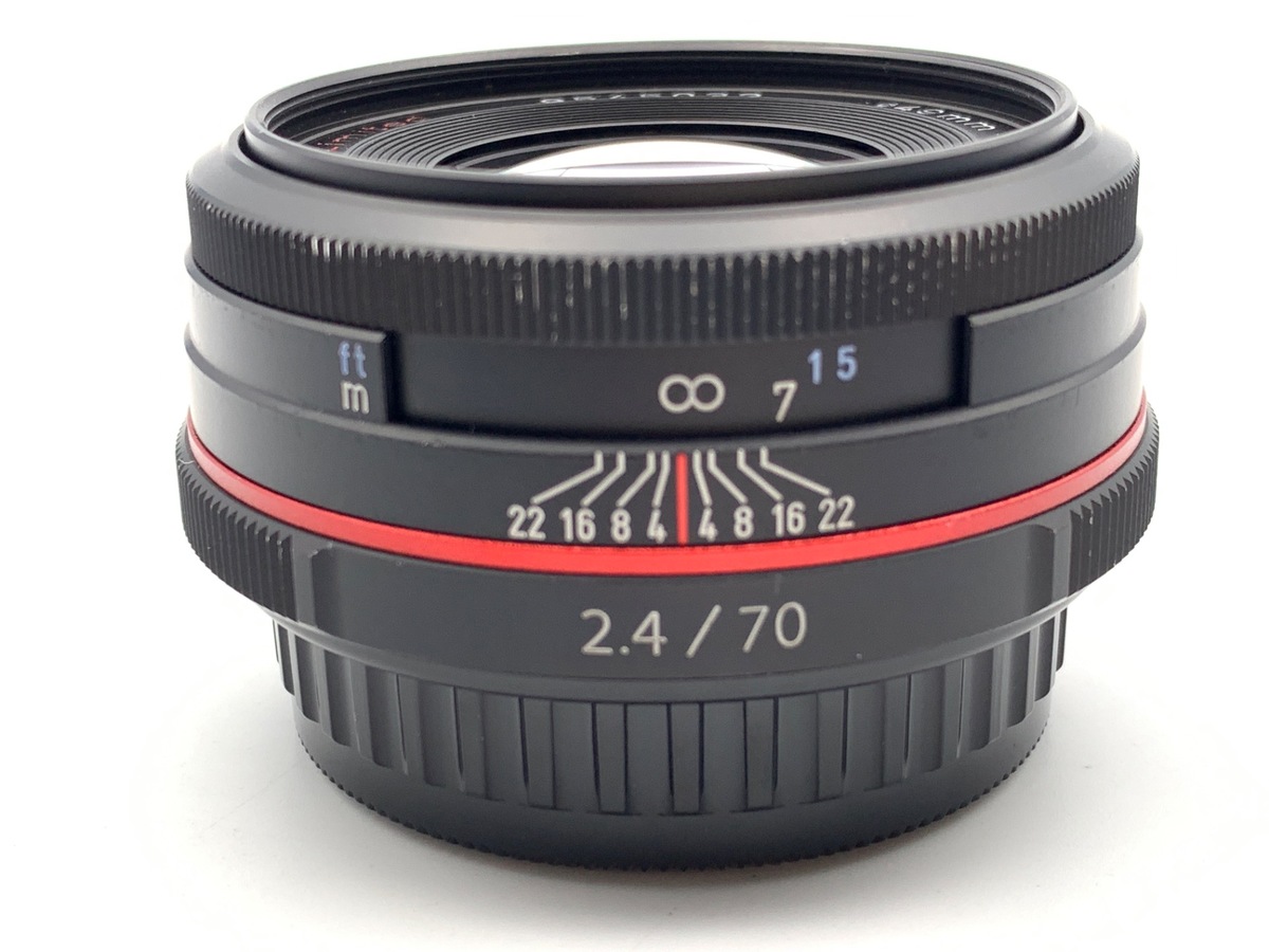 中古】ペンタックス HD PENTAX-DA 70mm F2.4 Limited ブラック 在庫