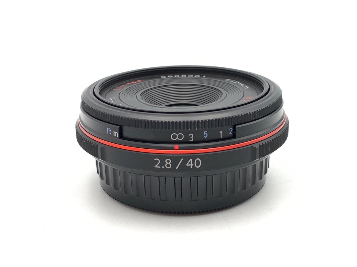 中古】ペンタックス HD PENTAX-DA 40mm F2.8 Limited ブラック 在庫