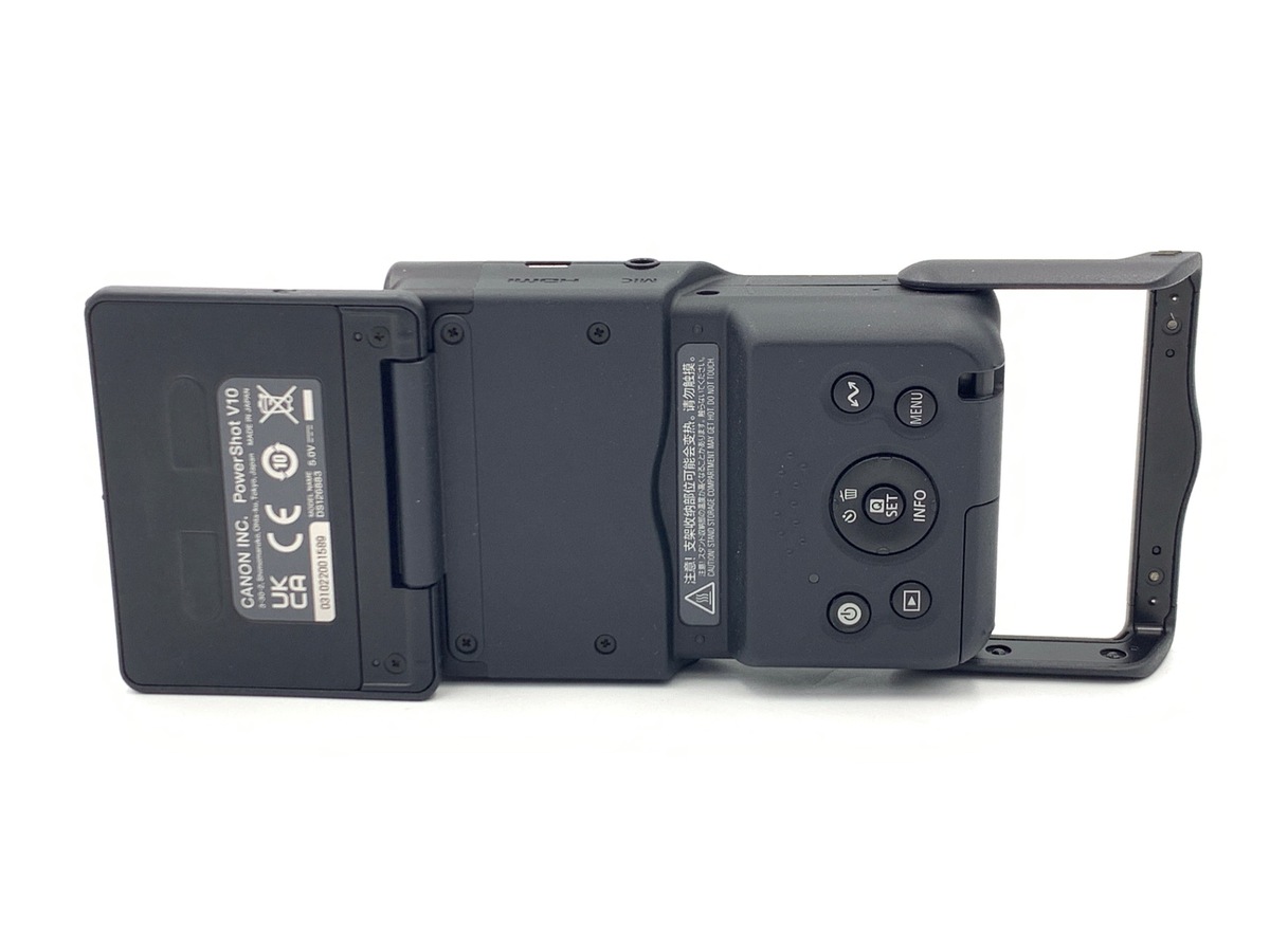 中古】キヤノン PowerShot V10 ブラック｜｜カメラのキタムラネット