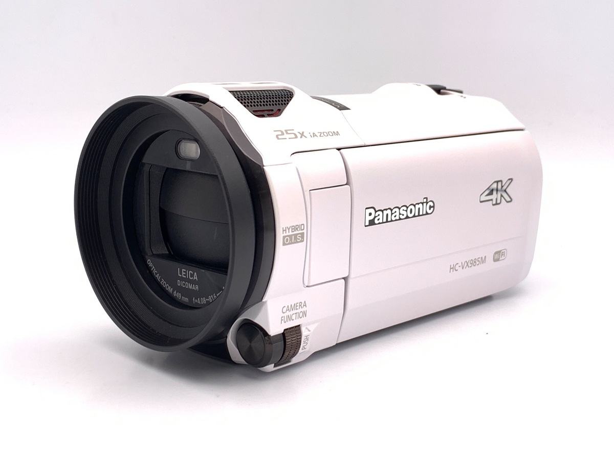 中古】パナソニック デジタル4Kビデオカメラ HC-VX985M-W ホワイト