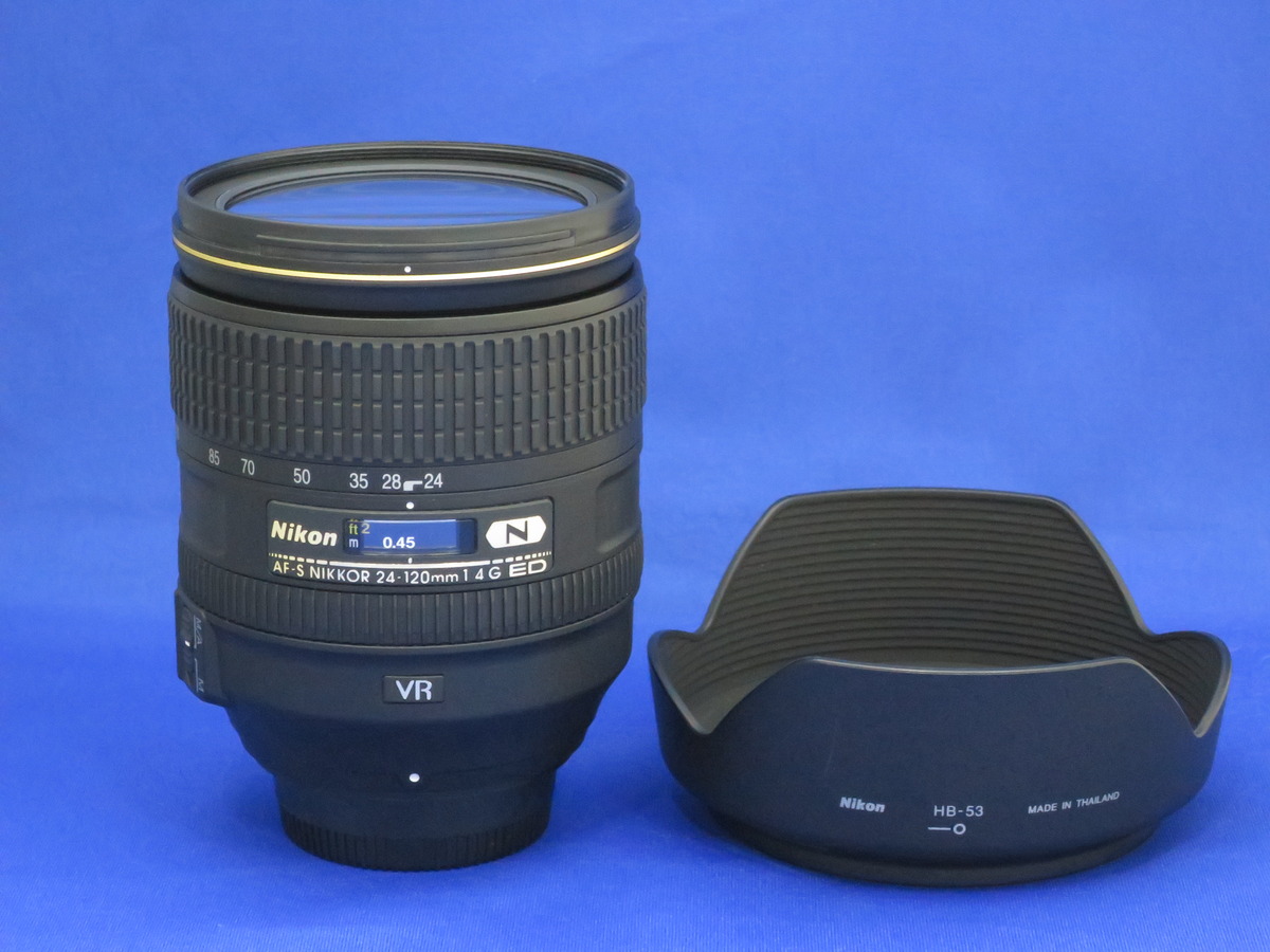 レンズ(ズーム) Nikon AF-S NIKKOR 24-120mm 14G レンタル] ニコン AF-S NIKKOR 24-120mm f/4G ED VR 標準ズーム