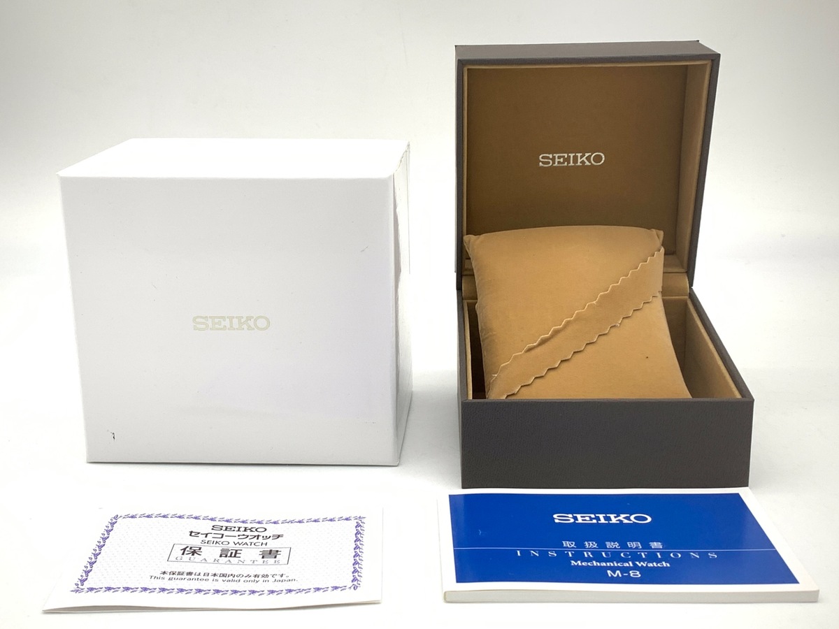 セイコー プレザージュ ブラック SARY191/4R39-00Z0 ステンレススティール