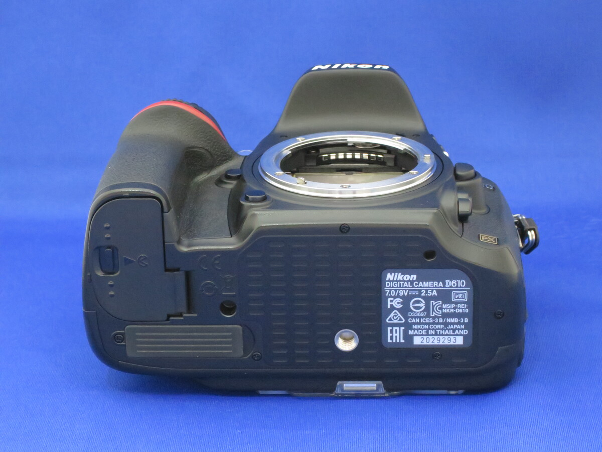 中古】ニコン D610 ボディ｜｜カメラのキタムラネットショップ