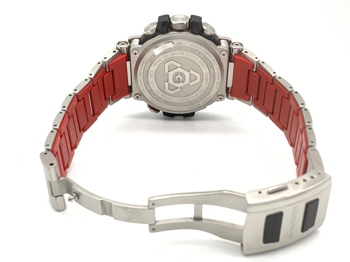 カシオ G-SHOCK MT-G ブラック MTG-B1000D-1AJF ステンレススティール
