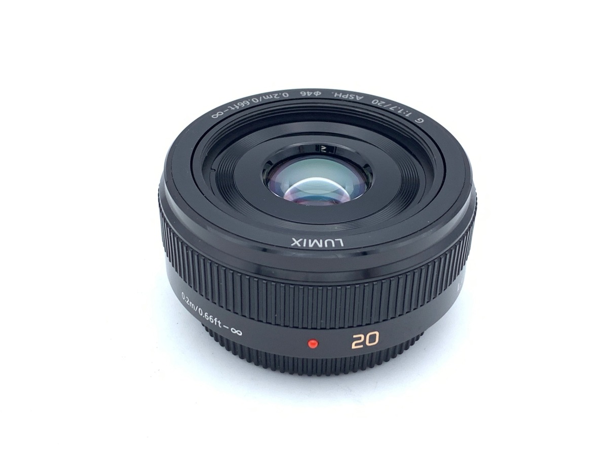 LUMIX G 20mm/F1.7 II ASPH. H-H020A-K [ブラック] 中古価格比較