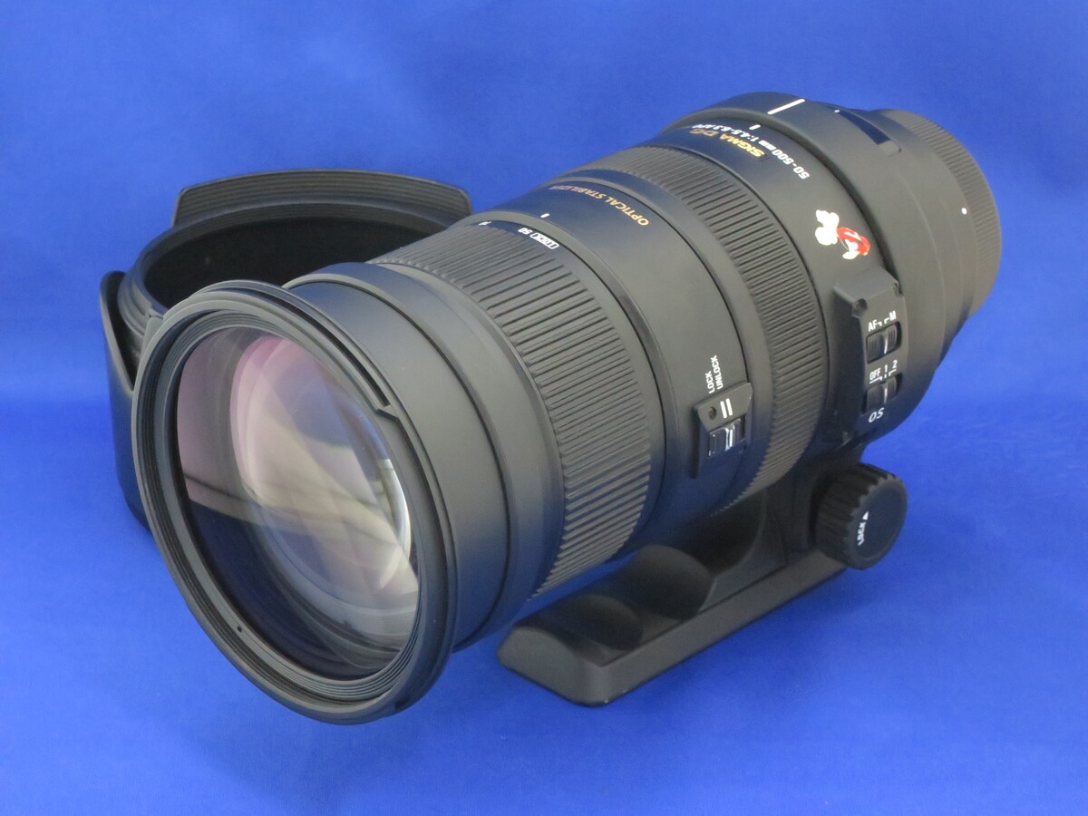 【値下げし】SIGMA APO50-500F4.5-6.3DG OS HSM/S 伊達淳一のレンズが欲しいッ！：シグマ、「APO 50-500mm F4.5