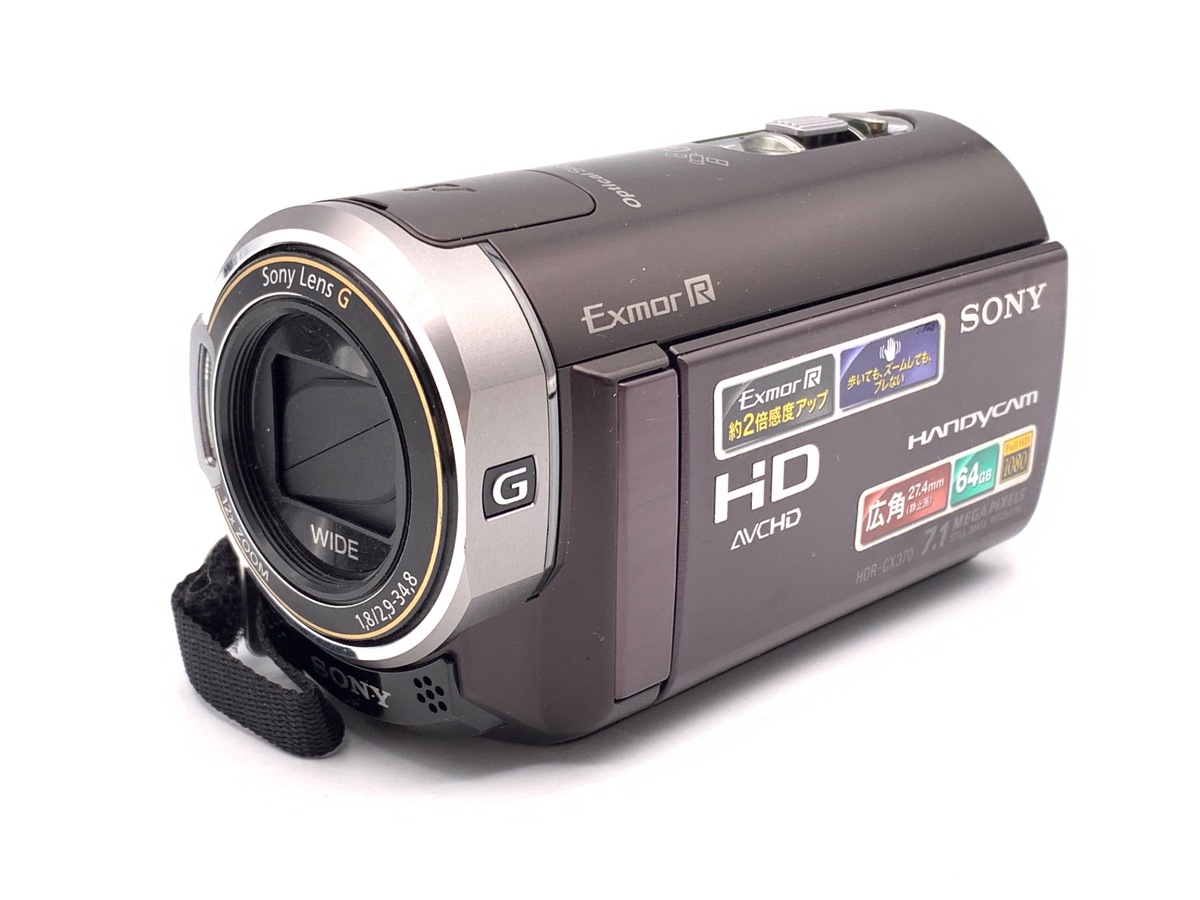 SONY HDR-CX370V ビデオカメラ 美品　別売NP-FV70付属 SONY HDR-CX370V ビデオカメラ 美品 別売NP-FV70付属 HDR-CX370Vの製品