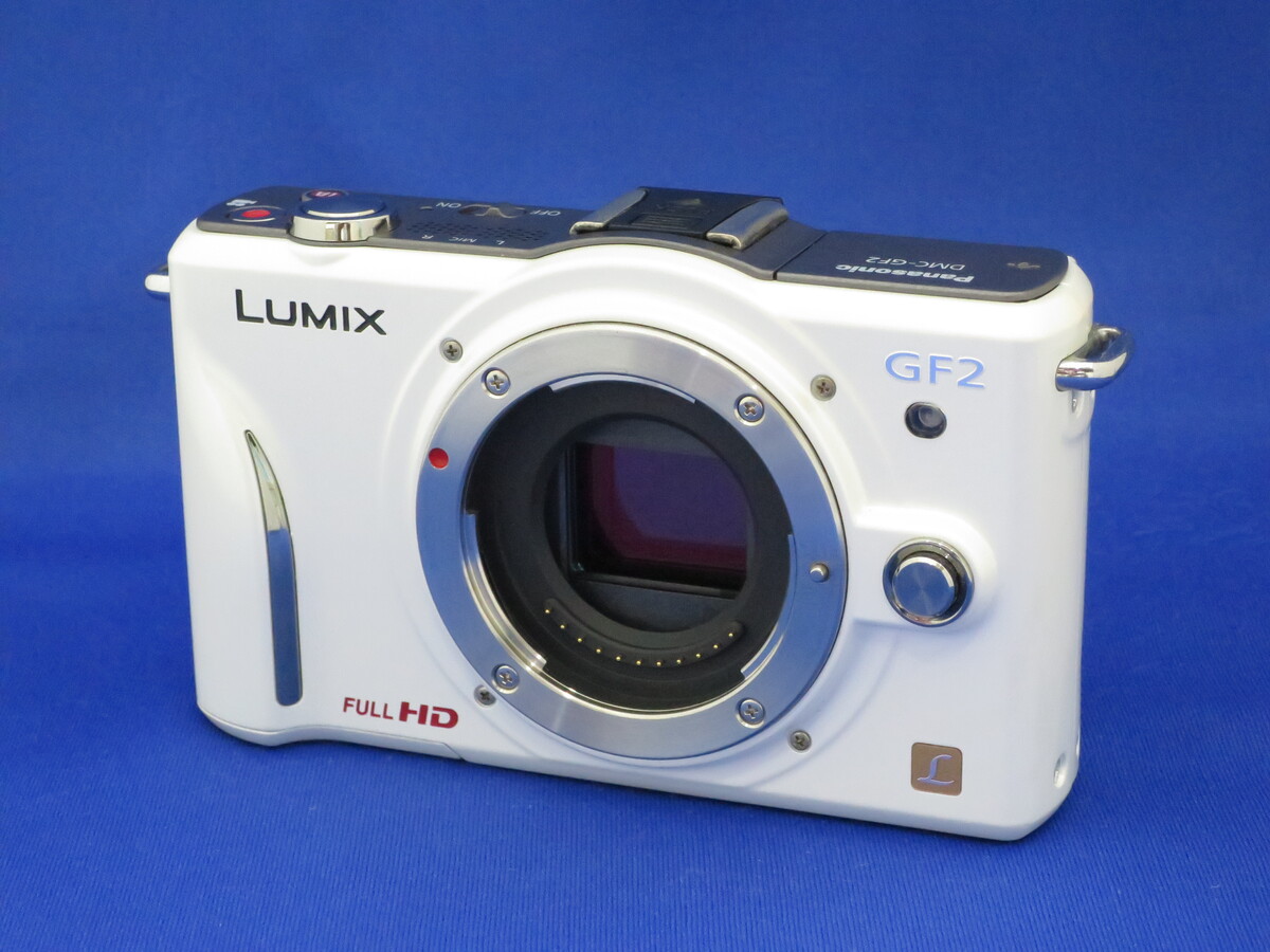 中古：AB(良品)】パナソニック DMC-GF2 ボディ シェルホワイト