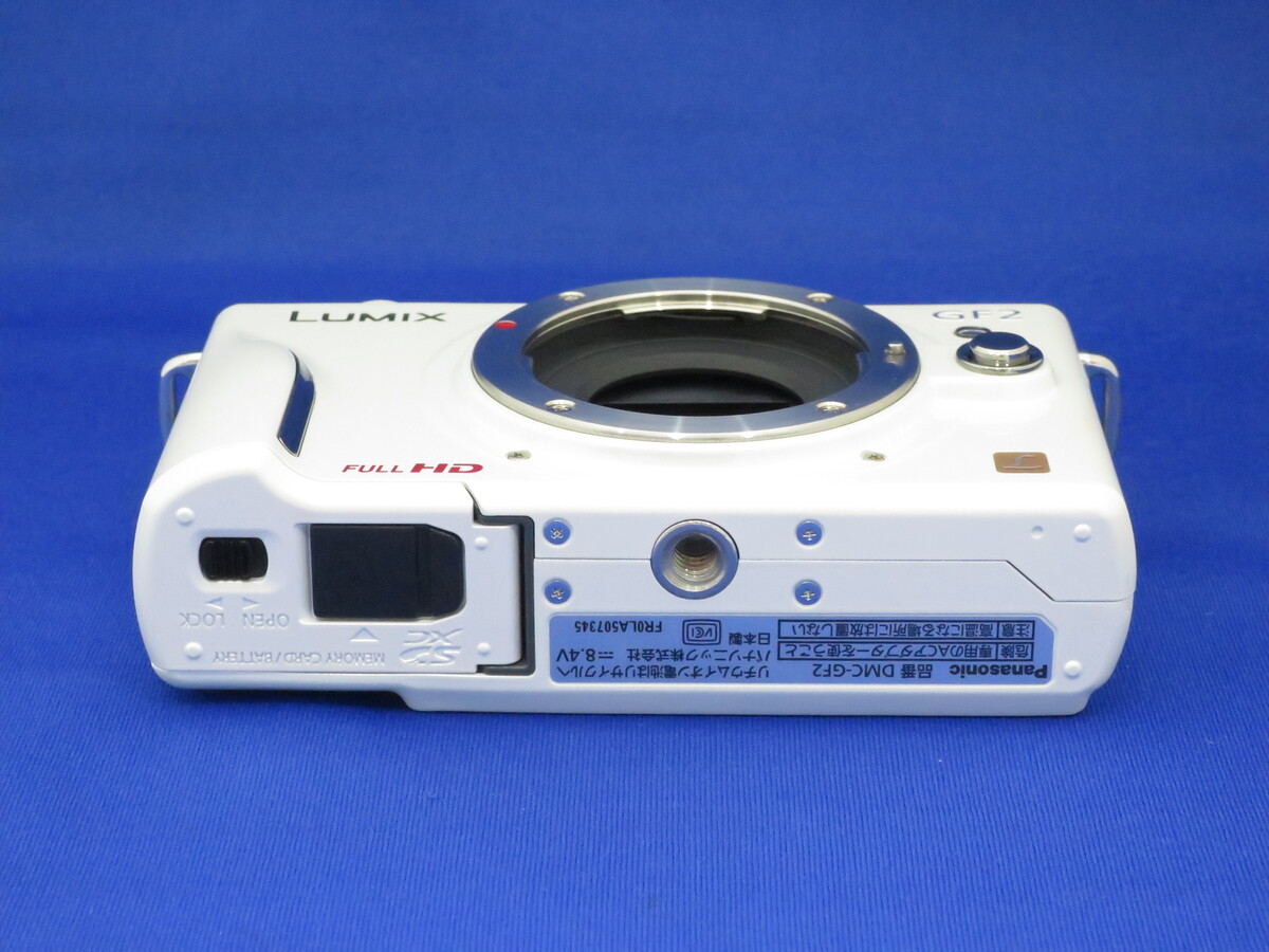 Panasonic LUMIX DMC-GF2 ボディ ホワイト