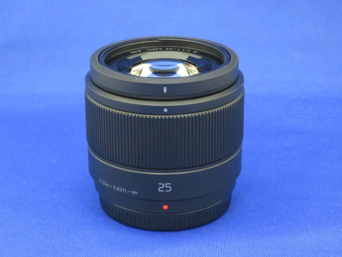 中古：AB(良品)】パナソニック LUMIX G 25mm F1.7 ASPH. [H-H025K