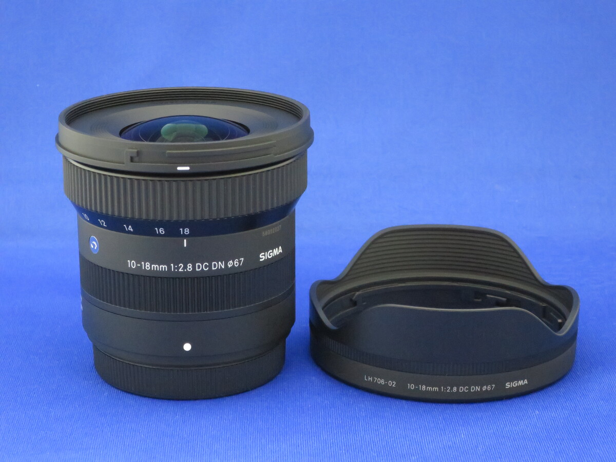 中古：A(美品)】シグマ 10-18mm F2.8 DC DN Contemporary フジフイルム