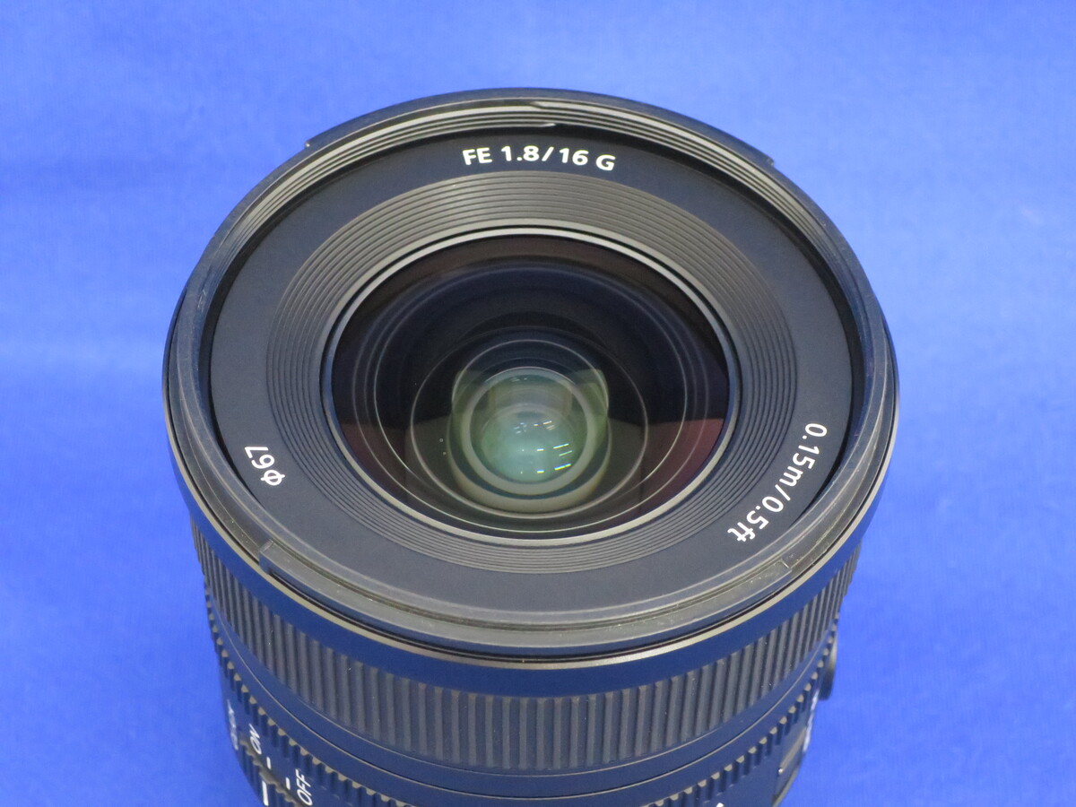 中古】ソニー FE 16mm F1.8 G [SEL16F18G]｜｜カメラのキタムラネット