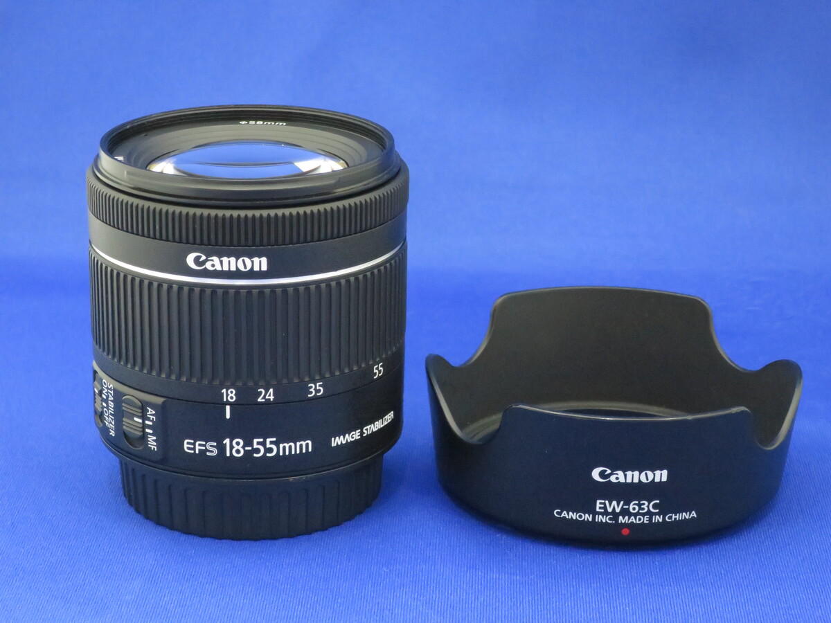 中古】キヤノン EF-S18-55mm F4-5.6 IS STM｜｜カメラのキタムラネット