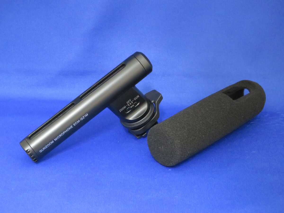 (未使用･未開封品)ソニー ガンズームマイクロホン ECM-GZ1M C Amazon.com : Sony ECMGZ1M Gun / Zoom Microphone (Black) : Electronics