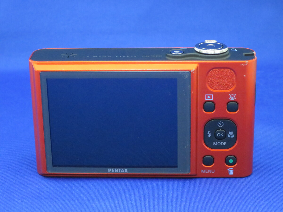 Optio RZ18(メタリックオレンジ)【1600万画素】