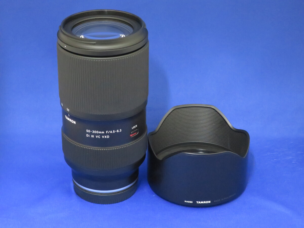 【中古】(タムロン) TAMRON 50-300/4.5-6.3 DI3 VC VXD A069S ソニーE/フルサイズ対応 50-300mm F/4.5-6.3 Di III VC VXD (Model A069) 中古価格比較 - 価格.com