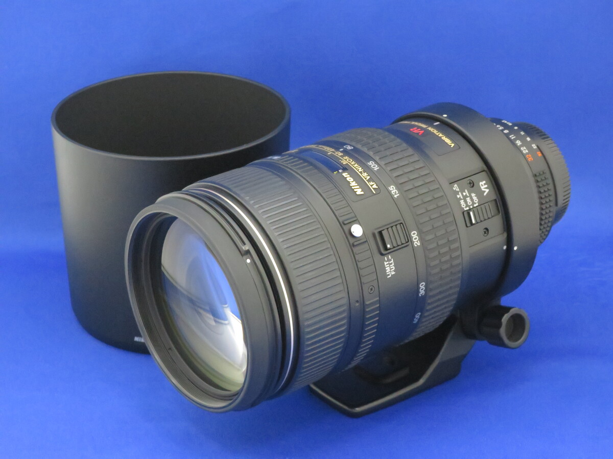 中古】ニコン Ai AF VR Zoom-Nikkor ED 80-400mm F4.5-5.6D 在庫一覧