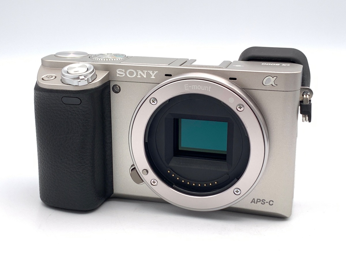 SONY α6000 本体 シルバー ミラーレス一眼 ジャンク ◇ソニー α6000 綺麗なシルバーボディです。ジャンク？。 SONY 【公式