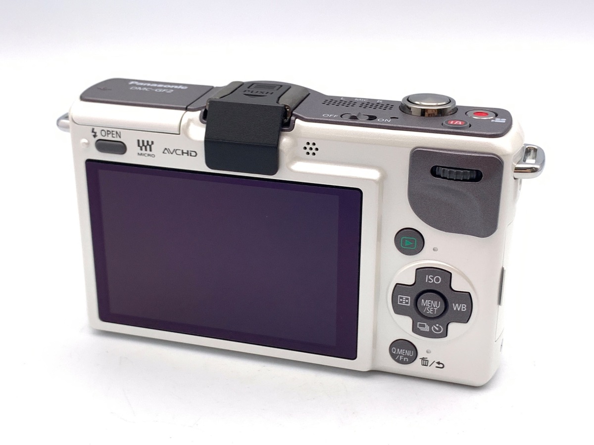 【美品】Panasonic LUMIX DMC-GF2 ボディ ホワイト 中古】パナソニック DMC-GF2 ボディ シェルホワイト｜｜カメラの
