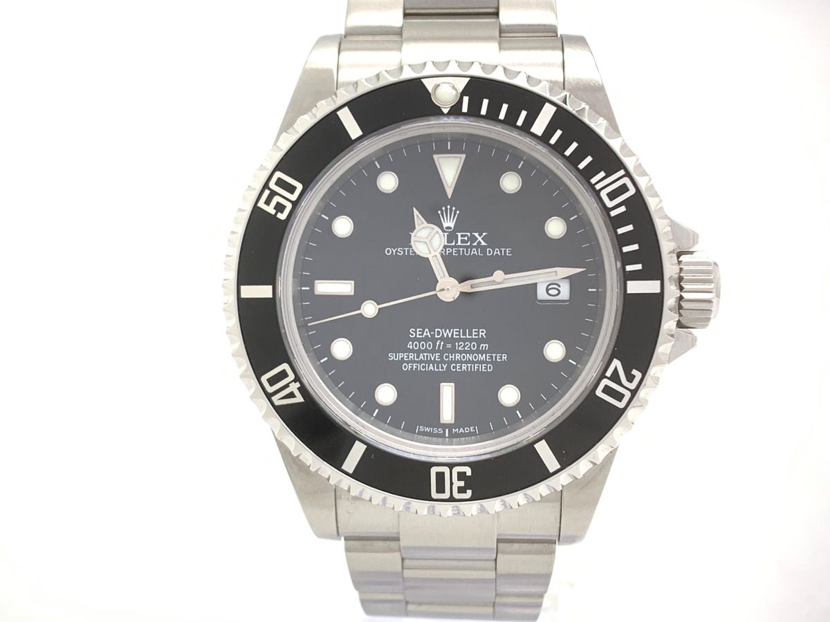 ロレックス(ROLEX) シードゥエラー ブラック 16600 ステンレススティール
