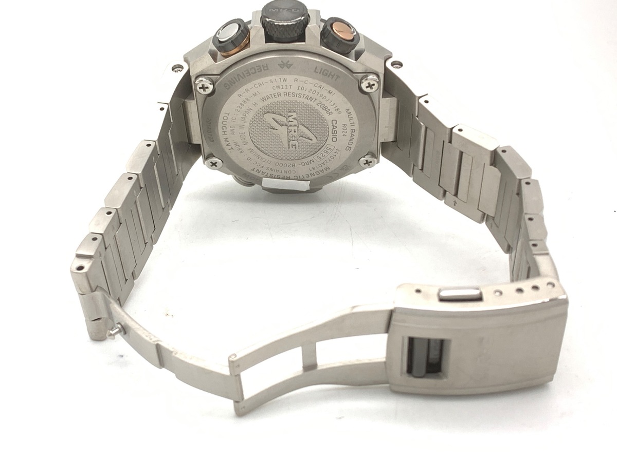 カシオ G-SHOCK MR-G ブラック MRG-B2000D-1AJR チタン