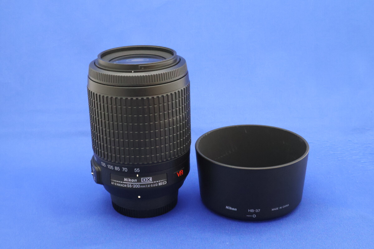 中古】ニコン AF-S DX VR Zoom Nikkor ED 55-200mm F4-5.6G(IF) 在庫