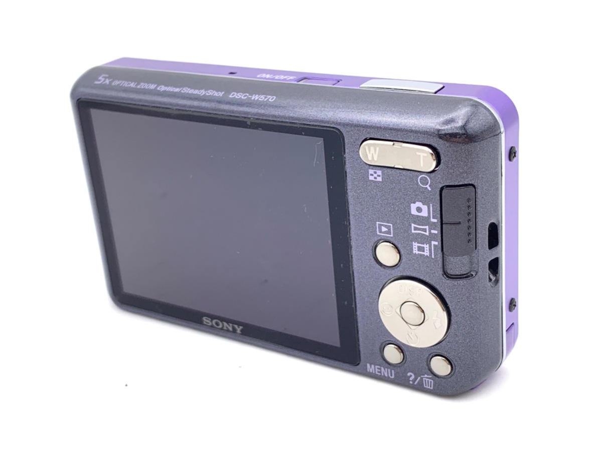 ソニー Cyber-Shot DSC-W570 バイオレット DSC-W570 商品の写真