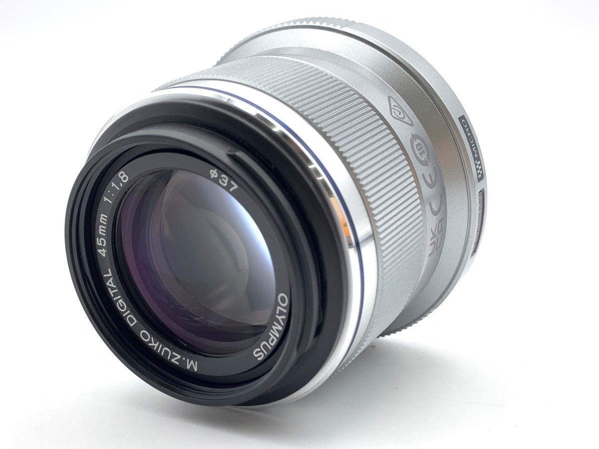中古】オリンパス M.ZUIKO DIGITAL 45mm F1.8 シルバー
