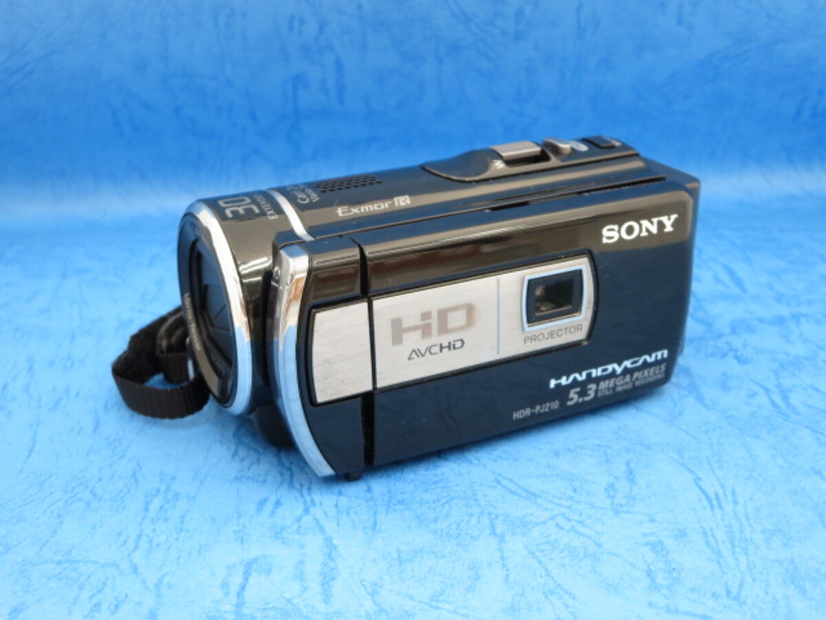 Amazon.co.jp: SONY HDビデオカメラ Handycam PJ210 ブラック