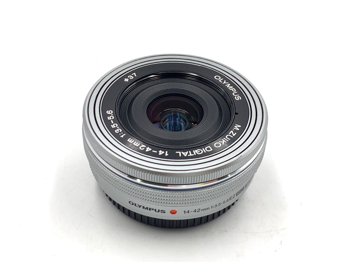 中古】オリンパス M.ZUIKO DIGITAL ED 14-42mm F3.5-5.6 EZ シルバー
