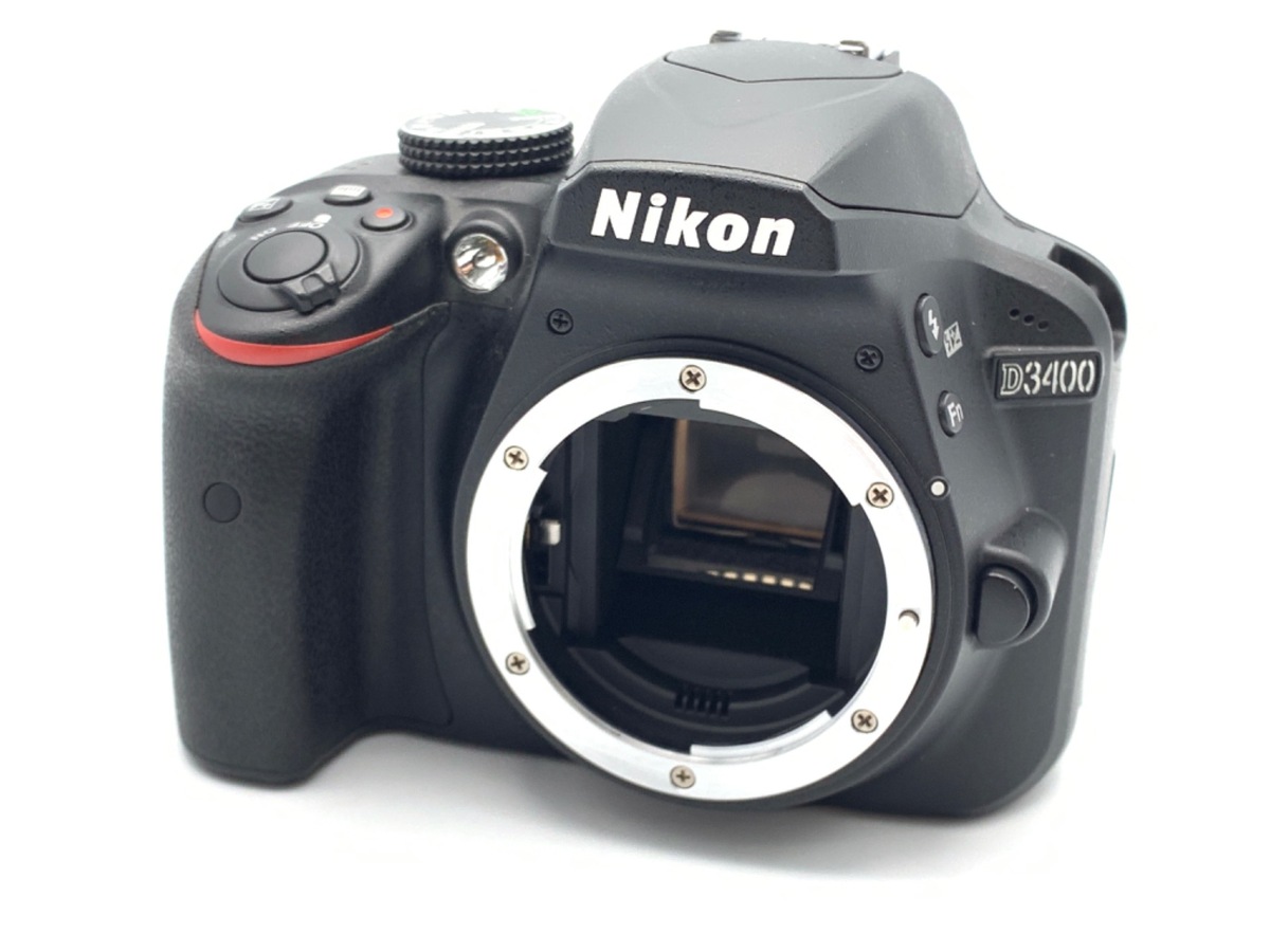 中古：AB(良品)】ニコン D3400 ボディ ブラック | 2449830006468