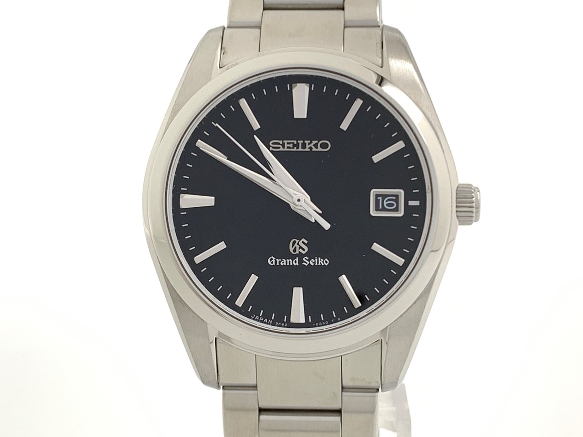 中古：AB(良品)】グランドセイコー クォーツ ブラック SBGX061