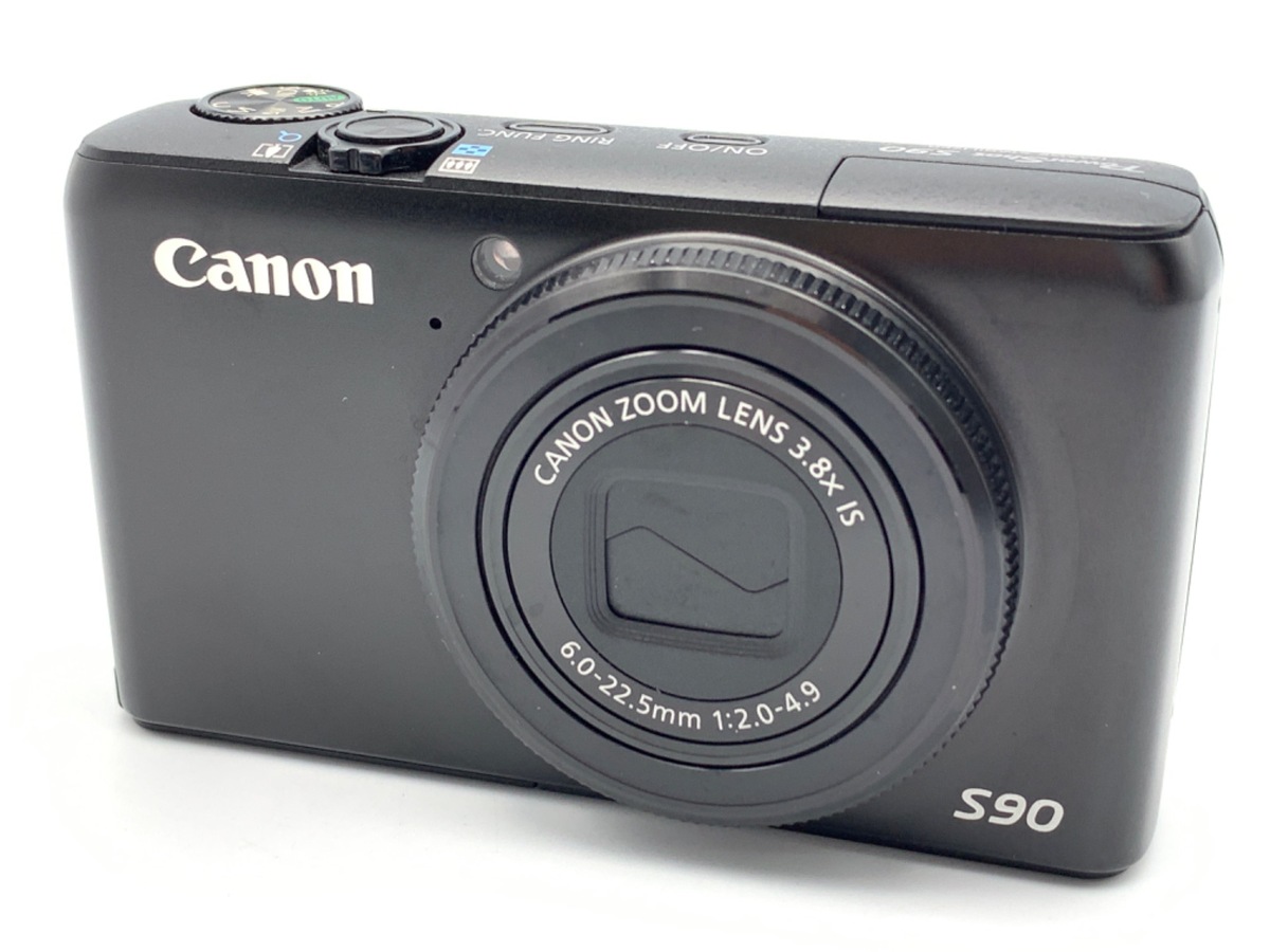 中古 Canon キヤノン PowerShot S90 PSS90 デジタルカメラ コンデジ