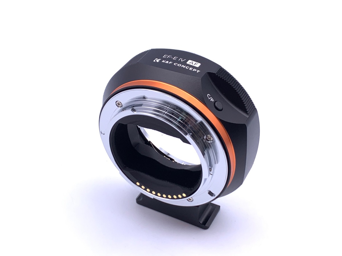 【中古】K&F Concept KF-EFE-AF IV マウントアダプター[レンズ側：キヤノンEF/EF-S ボディ側：ソニーE]
