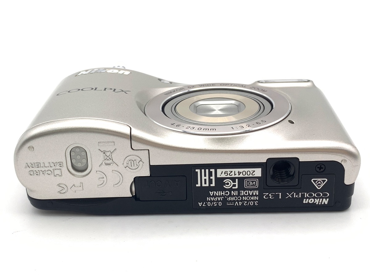 中古：B(並品)】ニコン COOLPIX L32SL シルバー | 2449880042058