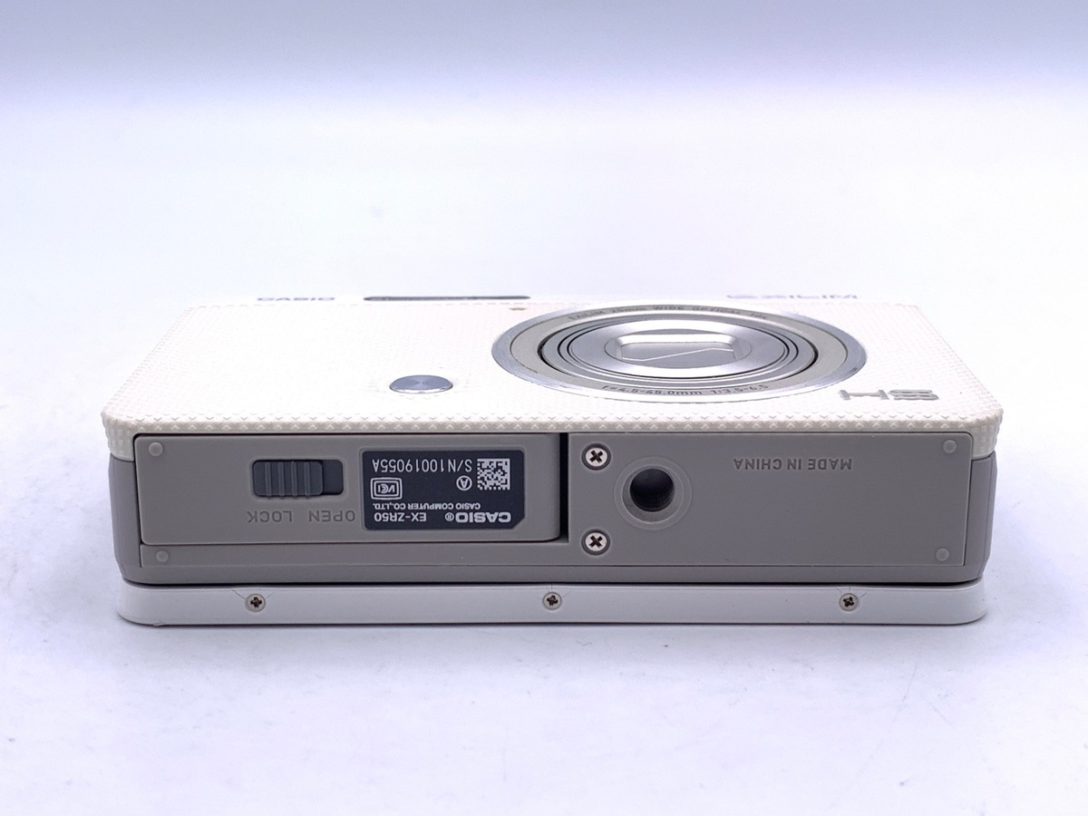 中古】カシオ EXILIM EX-ZR50WE ホワイト｜｜カメラのキタムラネット 