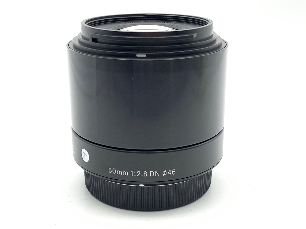 中古：B(並品)】シグマ 60mm F2.8 DN マイクロフォーサーズ用 ブラック