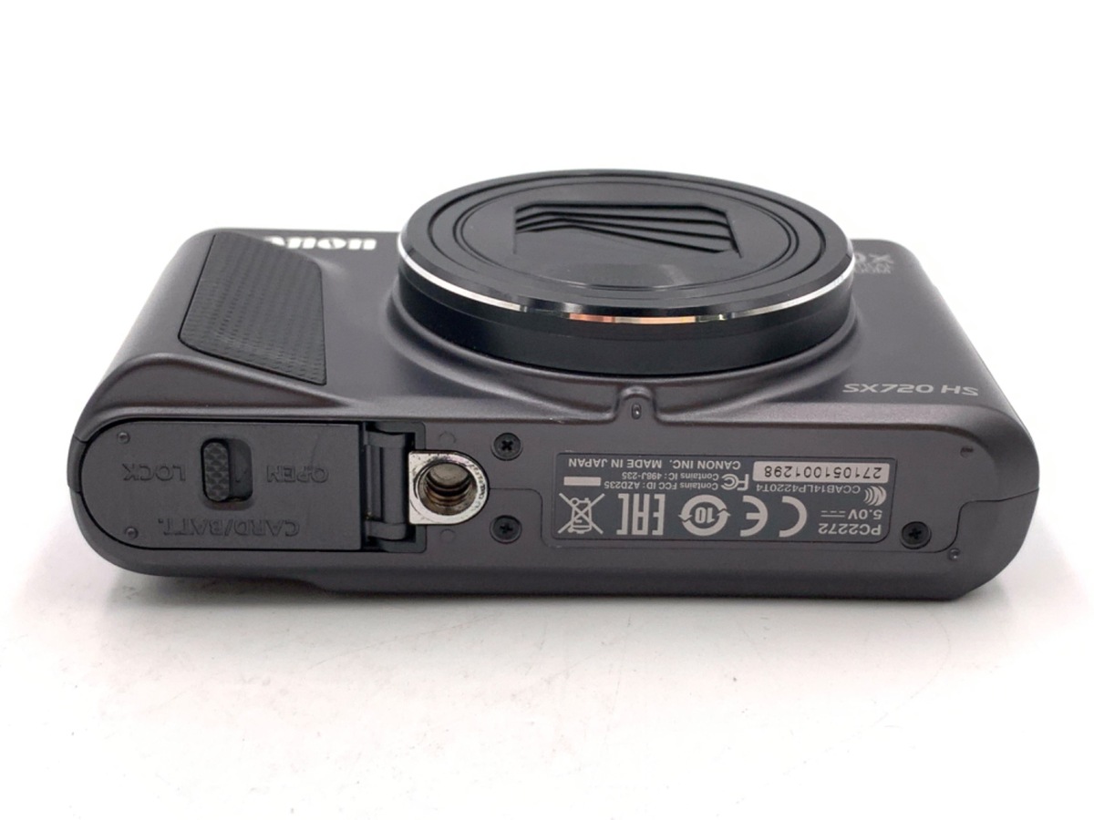 中古：AB(良品)】キヤノン PowerShot SX720 HS ブラック | 2449880049972