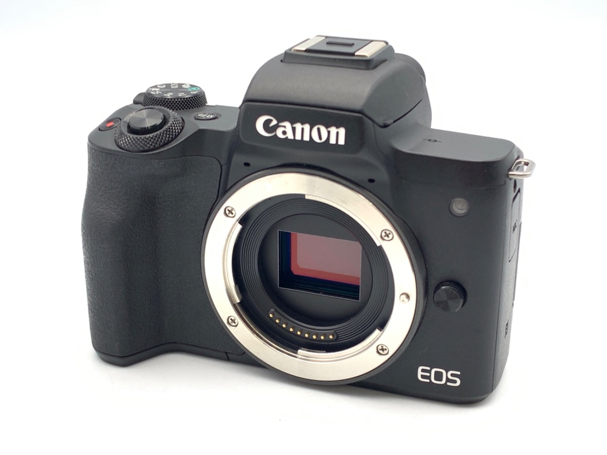 Canon EOS KISSM デジタルカメラ 2レンズ付きジャンク品 中古：AB(良品)】キヤノン EOS Kiss M ボディ ブラック | 2449880052767